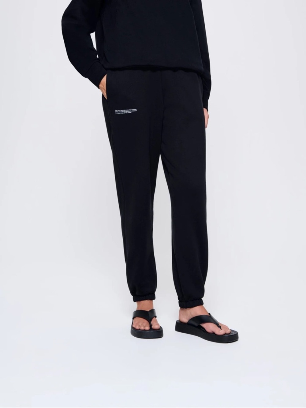 Pangaia Women’s 365 Midweight Black Track Pants XS